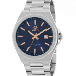Reloj Marea Plata y Azul