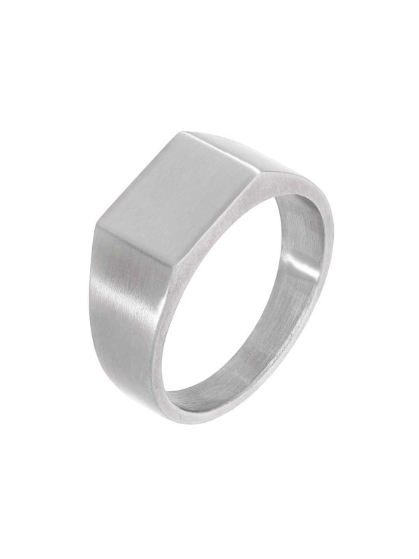 Anillo de acero cuadrado